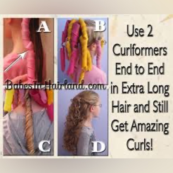 PRICE ⬇️ 50 Heatless Spiral Curlers Set LIKE NEW! - Picture 14 of 16